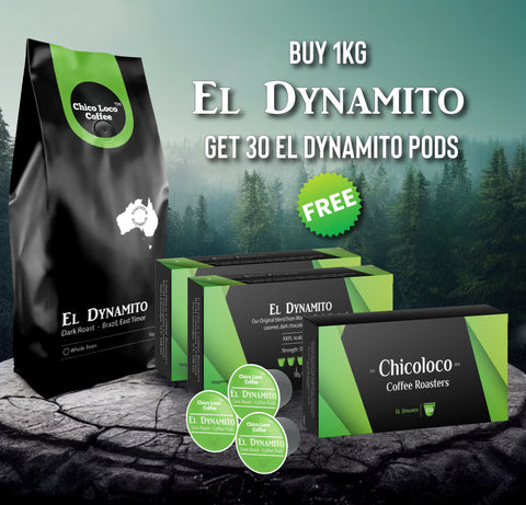 Combo 1kg El Dynamito & 30 Pods free